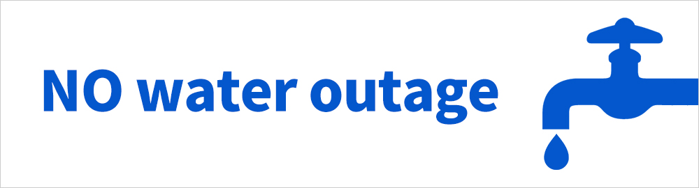No water outage